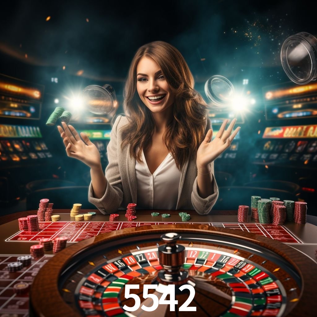 Sinta a adrenalina dos jogos de cassino com 5542